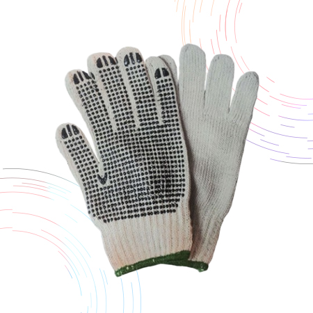 Guante 4 hilos con PVC