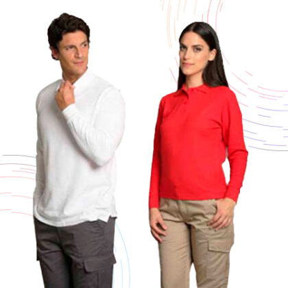 Poleras de pique ML calidad variedad de colores